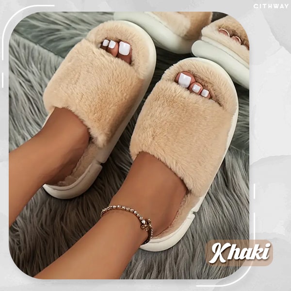 Cithway™ Cozy Single-Band Indoor Fluffy Slippers