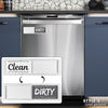 Cithway™ Dishwasher Clean/Dirty Magnet Sign