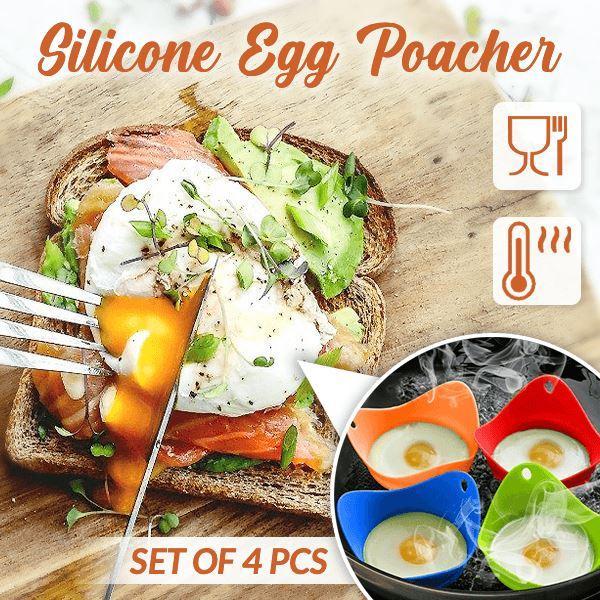 Easy Silicone Egg Poacher (Set of 4)